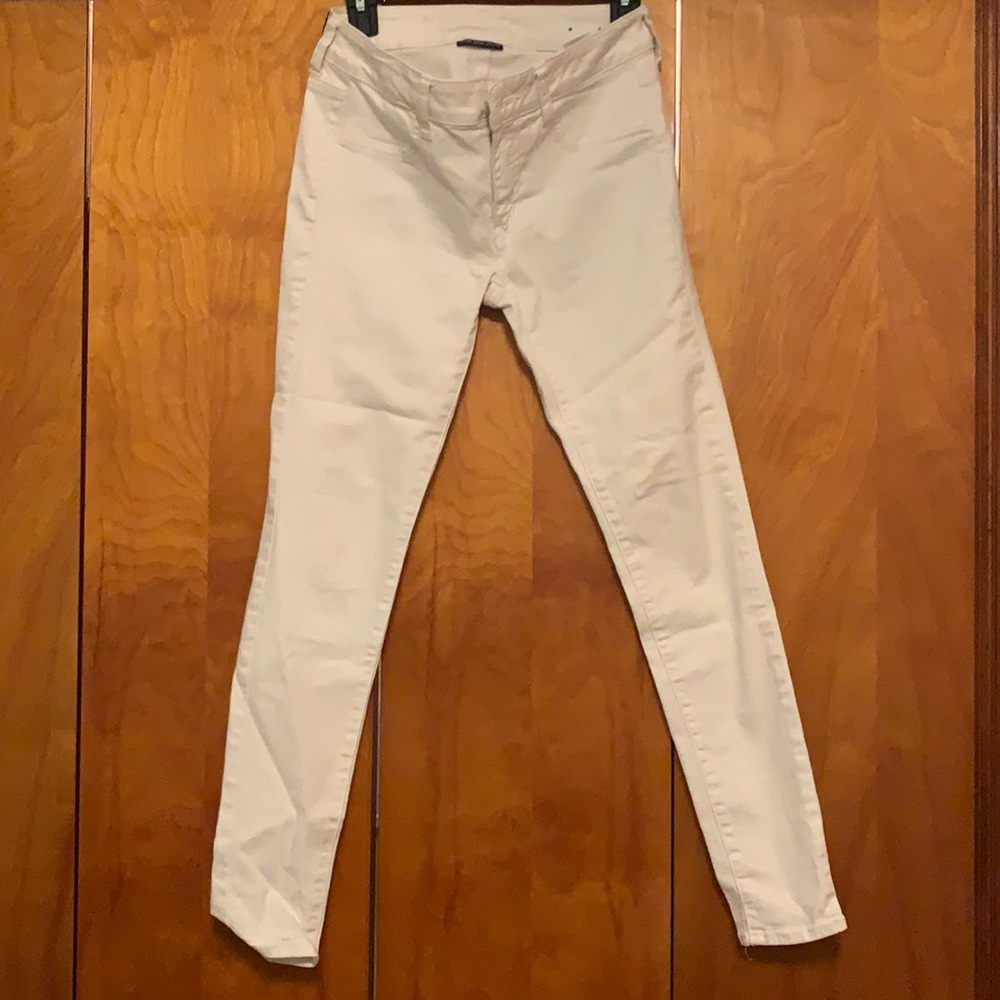 White Super Super Stretch Skinny Jeggings